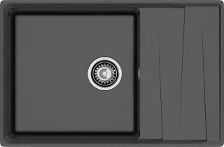 Мойка кухонная GranFest Чёрная Level LV--760 L чер